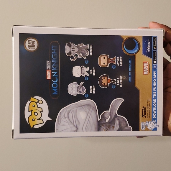Marvel Moon Knight Funko Pop #1047 - Glow in the Dark - Picture 4 of 7